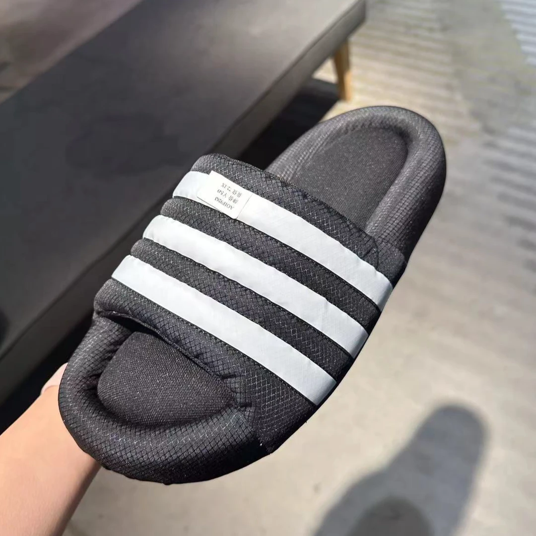 Adidas三叶草经典时尚舒适夏季透气潮流运动拖鞋IF9263