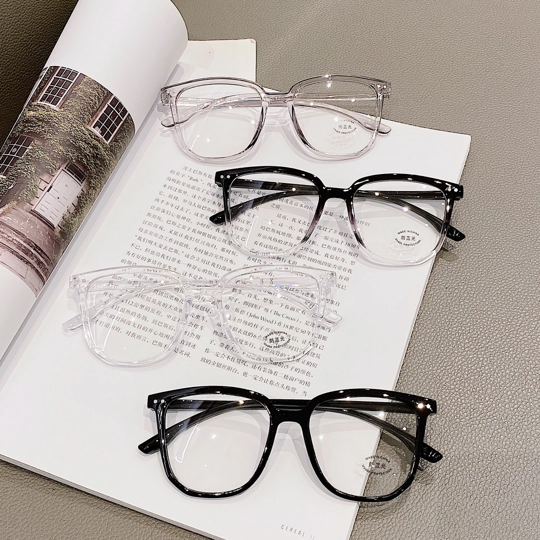 ins风网红素颜神器大脸显瘦眼镜框女近视可配度数防蓝光眼镜架男