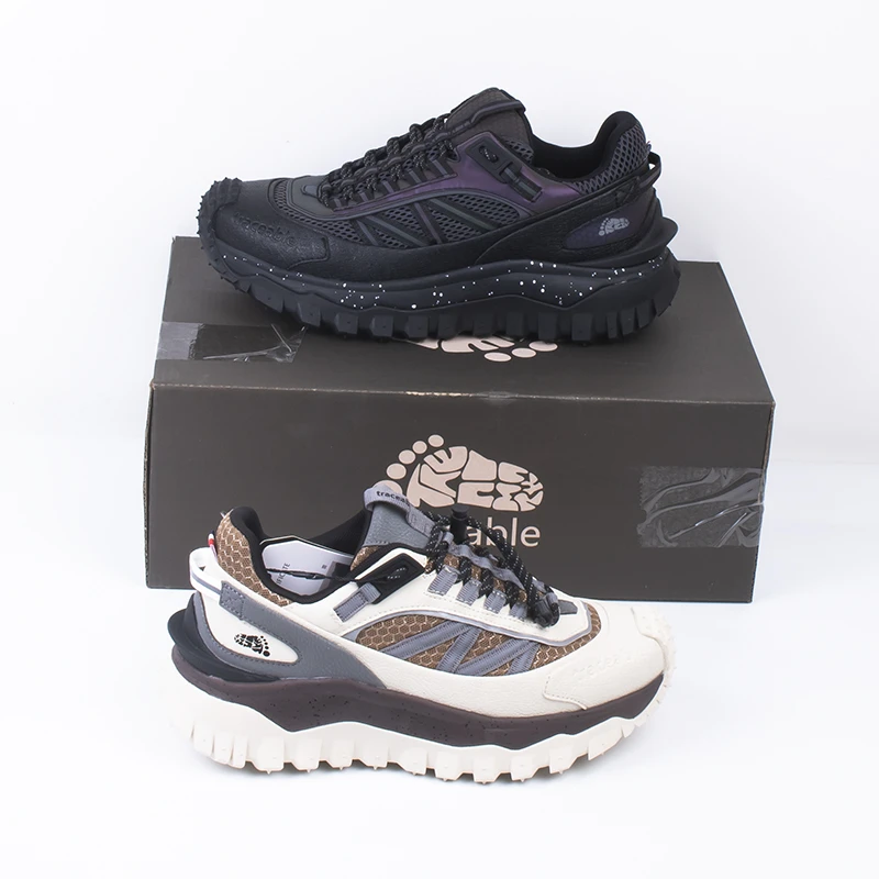 官方正版traceable加拿大厚底缓震增高情侣户外登山越野跑鞋男女