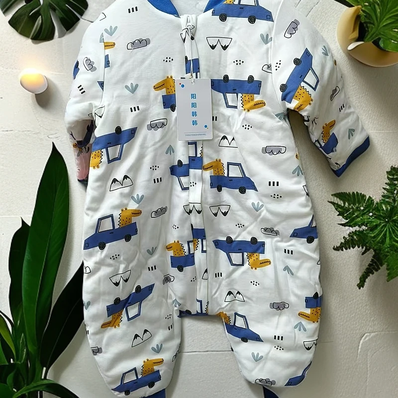 睡袋连体衣冬季分腿睡袋