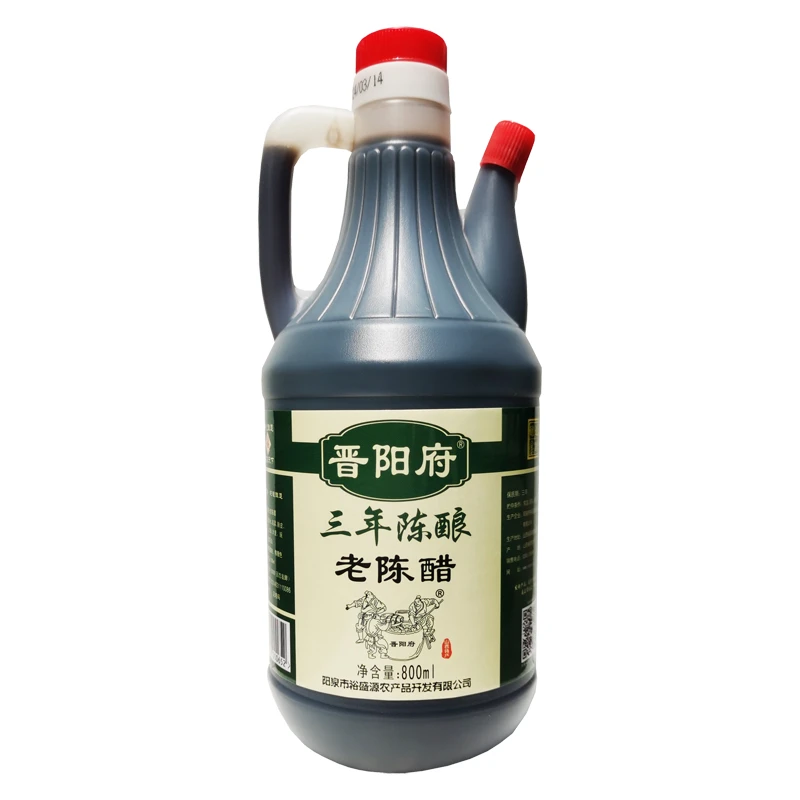山西阳泉特产晋阳府老陈醋纯粮酿造不勾兑3/5年陈酿6度手工饺子醋