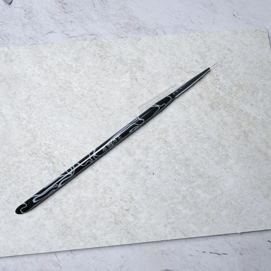 直播间同款美甲彩绘勾线笔细毛7毫米勾线笔拉线笔金属高品质