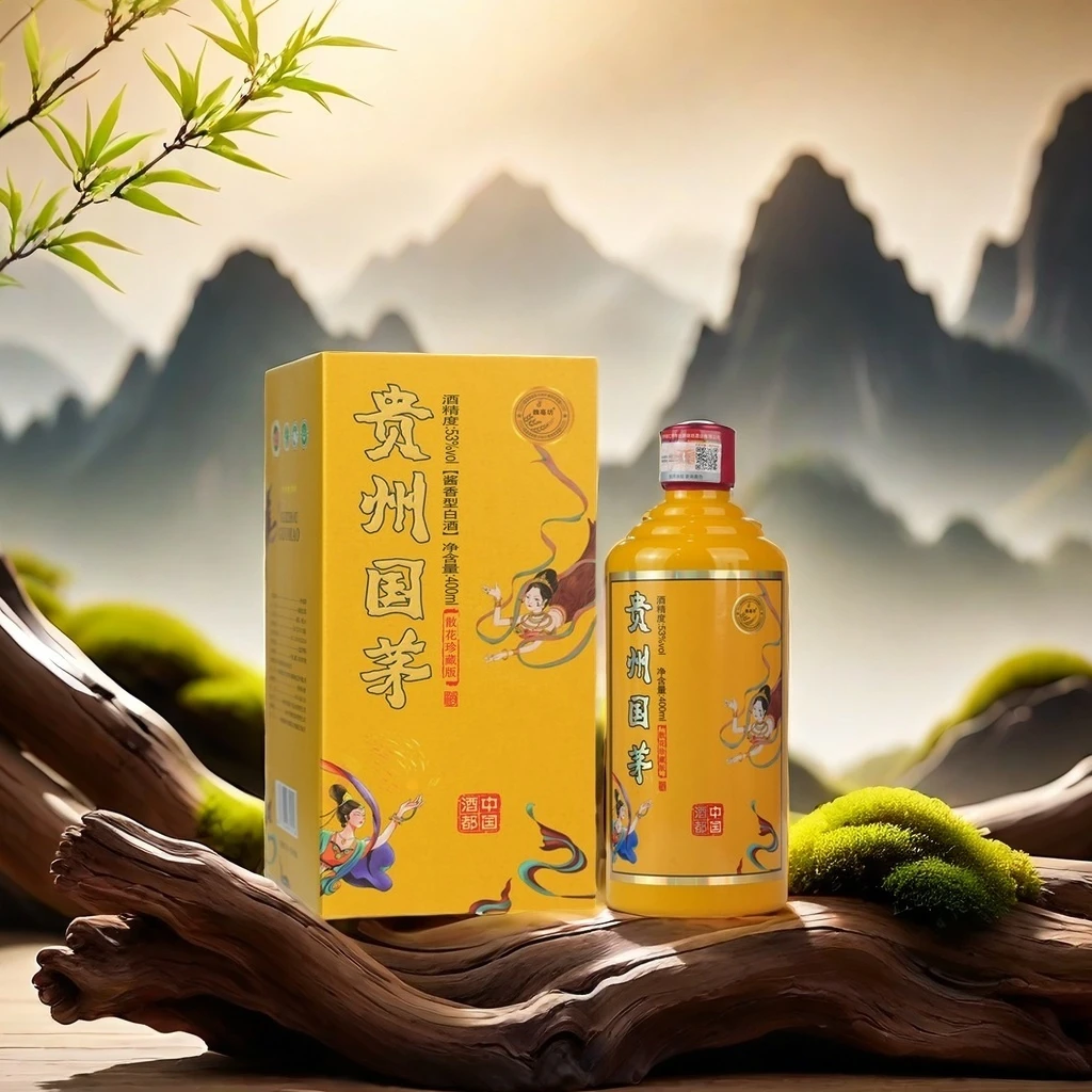 魏亳坊【贵州国茅】53度坤沙大曲酱香型礼盒装优级白酒53%Vol400ML