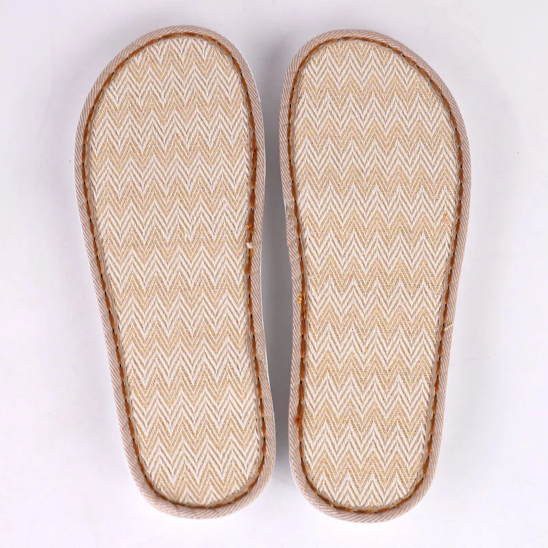 孺子牛舒心亚麻面鞋底厚底手工diy编织防滑耐磨居家时尚拖鞋底