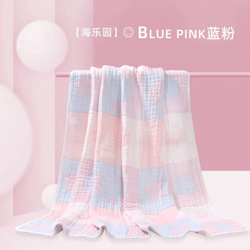 宝宝浴巾新生儿柔软吸水纱布浴巾婴幼儿儿童浴巾0-3斗篷