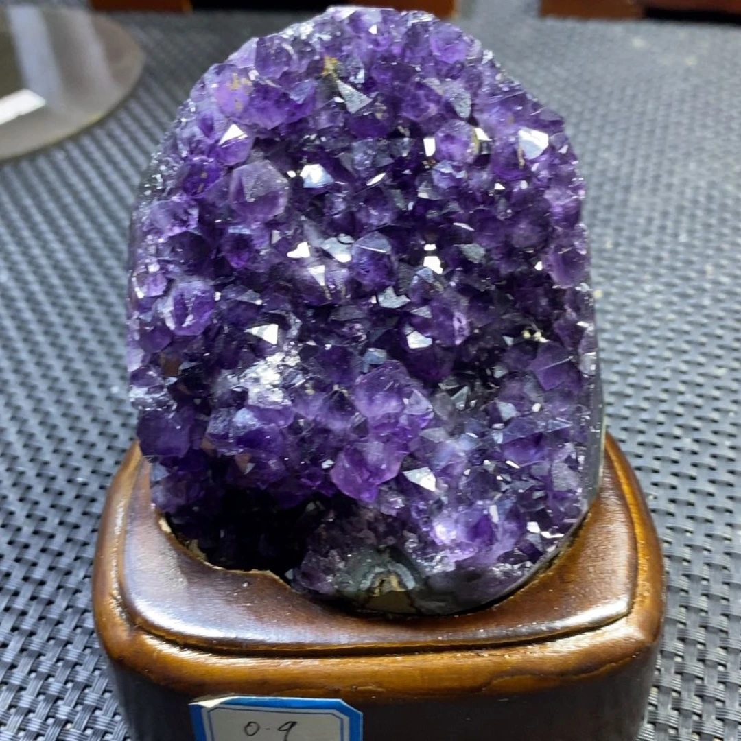紫晶摆件未镶嵌迦南