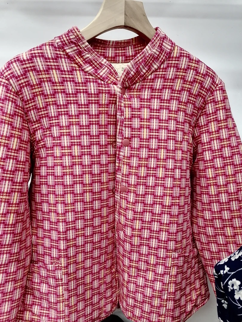 冬季加厚洋气驼绒棉袄青少年女士保暖时尚外套