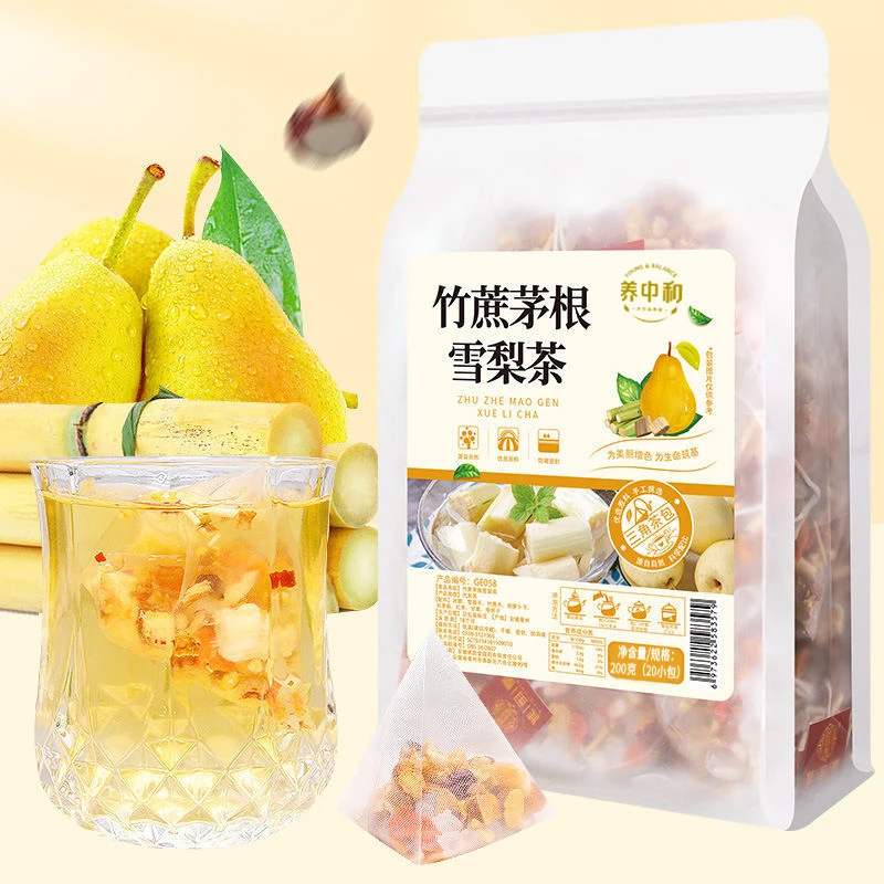 竹蔗茅根雪梨茶甄选新鲜原材清润清甜口味不腻清甜搭配清润