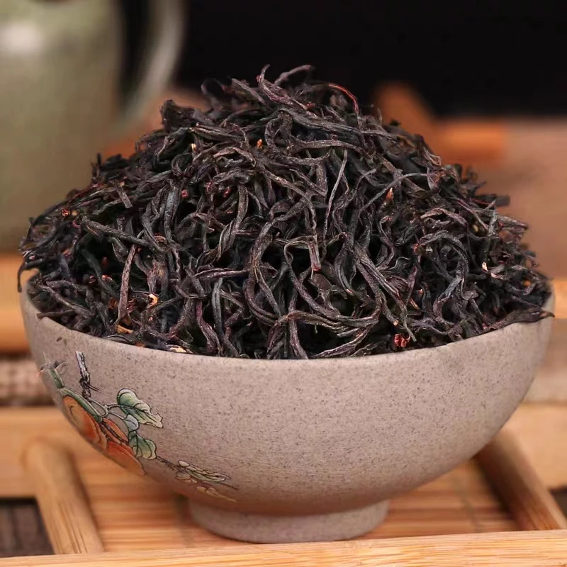 浙江传统高山红茶精选一级香气浓郁花香蜜香制茶采摘直供
