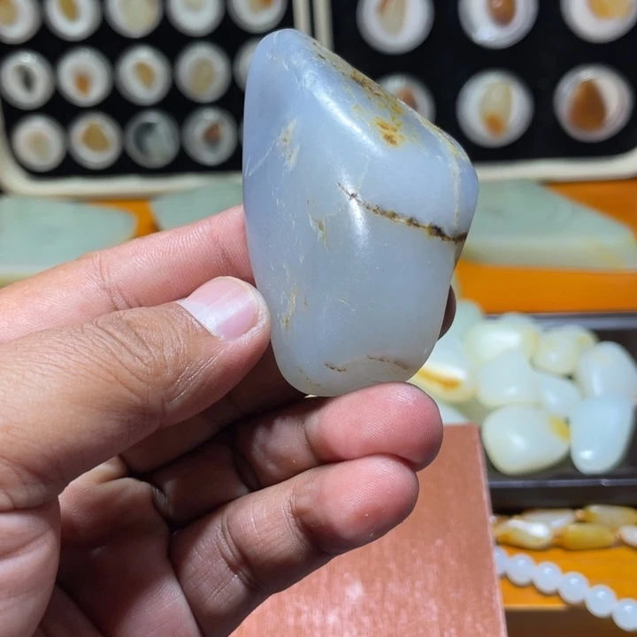 和田玉（白玉）挂件未镶嵌F****、