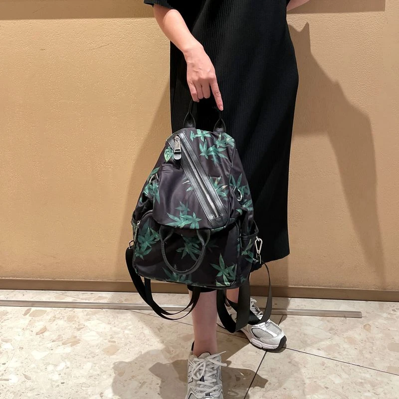 【专柜正品】2024时尚新款百搭潮流单肩手提斜挎女士休闲旅游双肩包