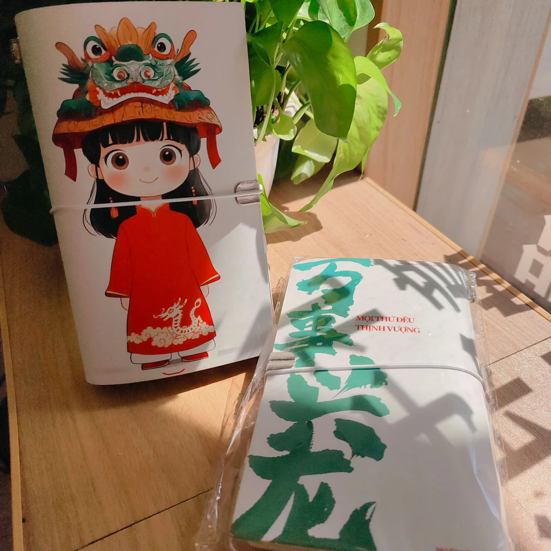 【原创设计】十二生肖京族哈妹手账本（万事兴龙）