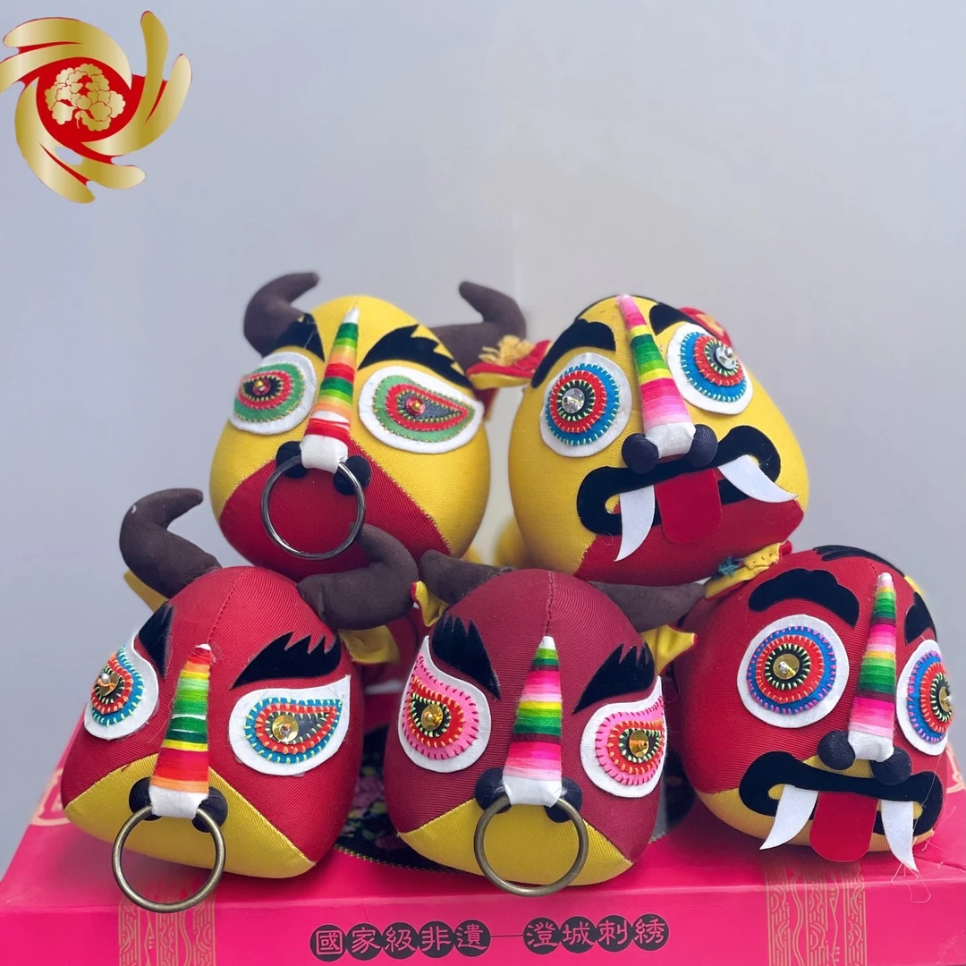 非遗传统手工刺绣  我最棒捶背