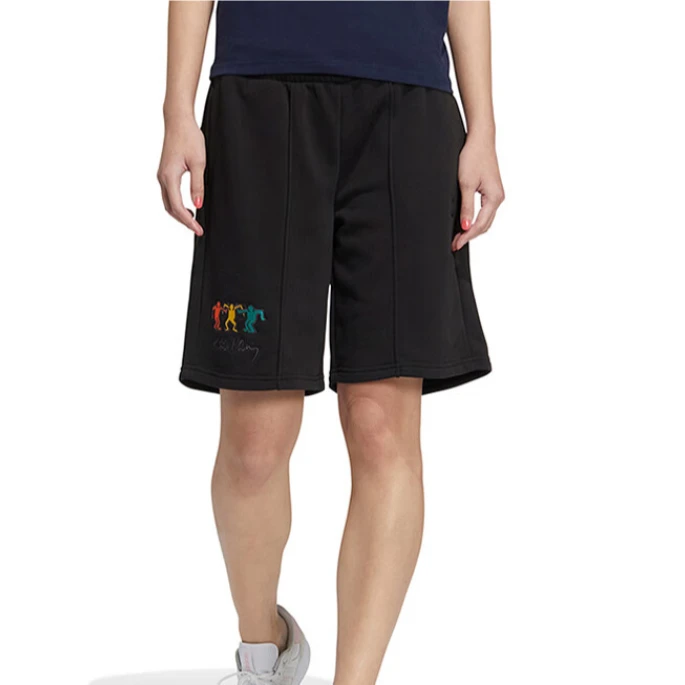 adidas/阿迪达斯夏季新款男子运动裤健身哈林联名款训练裤HS6830