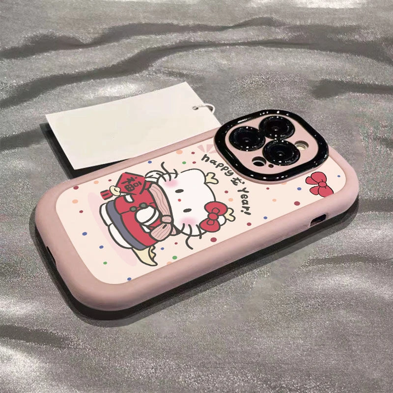 龙年凯蒂猫苹果14手机壳11新款iPhone15Promax卡通12/13防摔xsmax