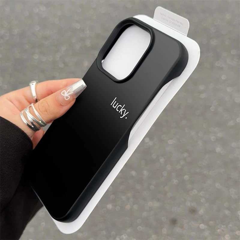 渐变黑灰半包款软壳适用苹果15promax手机壳iphone14/12/1113xs