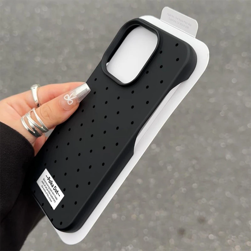 满屏波点适用苹果15promax手机壳iphone14软12新款11高级13硅胶xs