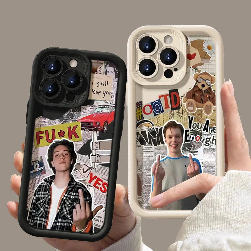 无耻之徒适用iphone16苹果手机壳15promax金刚砂14131211防摔