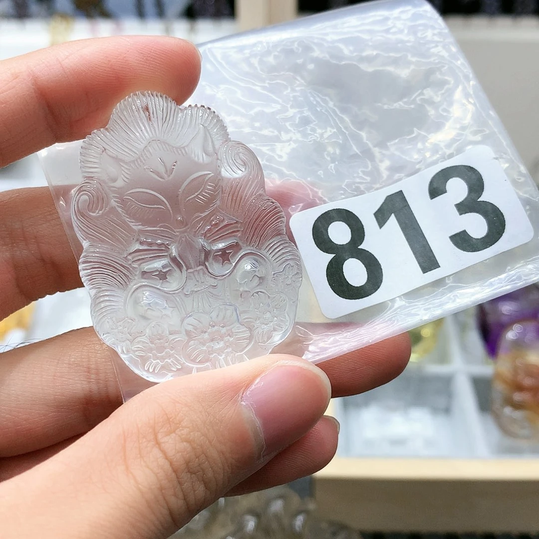 水晶颈饰未镶嵌吊坠