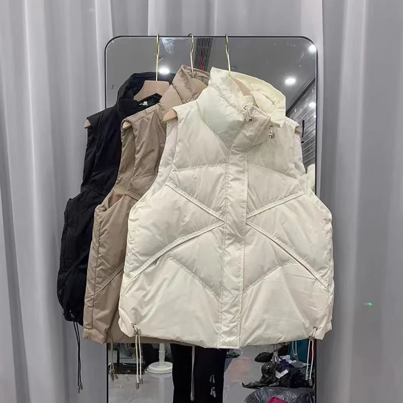 苗苗家高货马甲白色