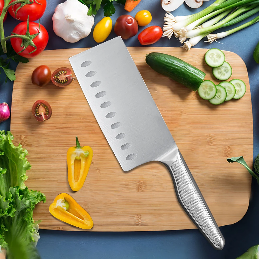 家用菜刀超快锋利厨师专用切片切肉刀厨房轻巧免磨不锈钢女士刀具