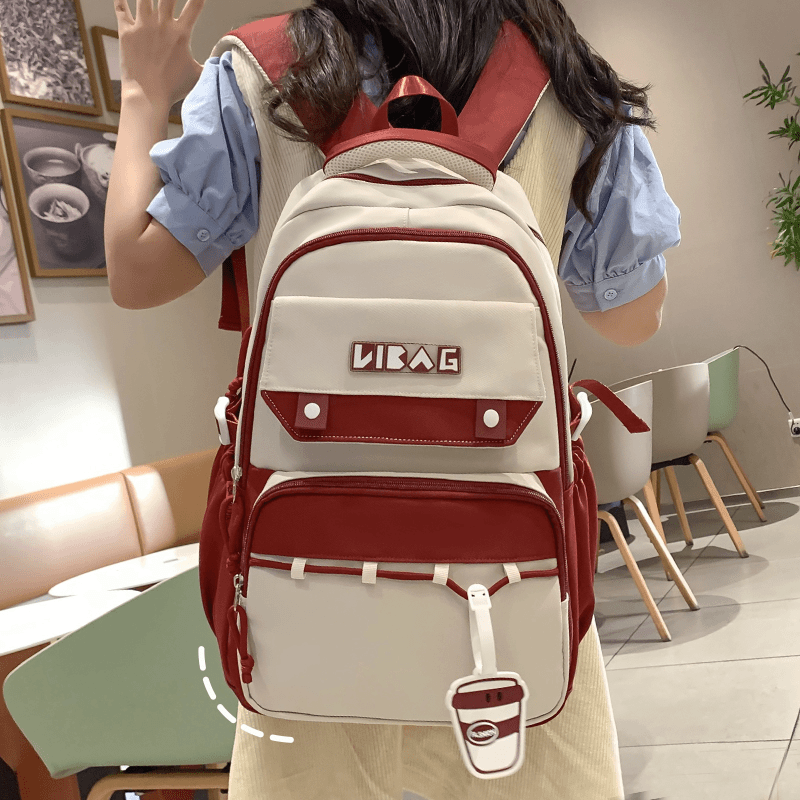 可爱书包女小学生三四五六年级女孩减负背包男初中生大容量双肩包