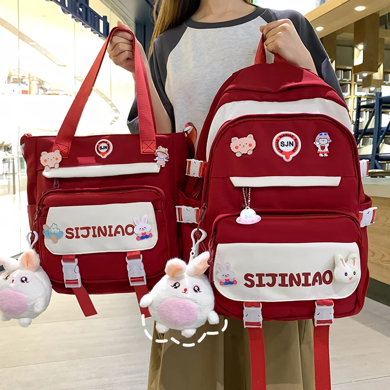 可爱儿童书包女小学生3-6年级减负大容量背包 初中学生女孩双肩包