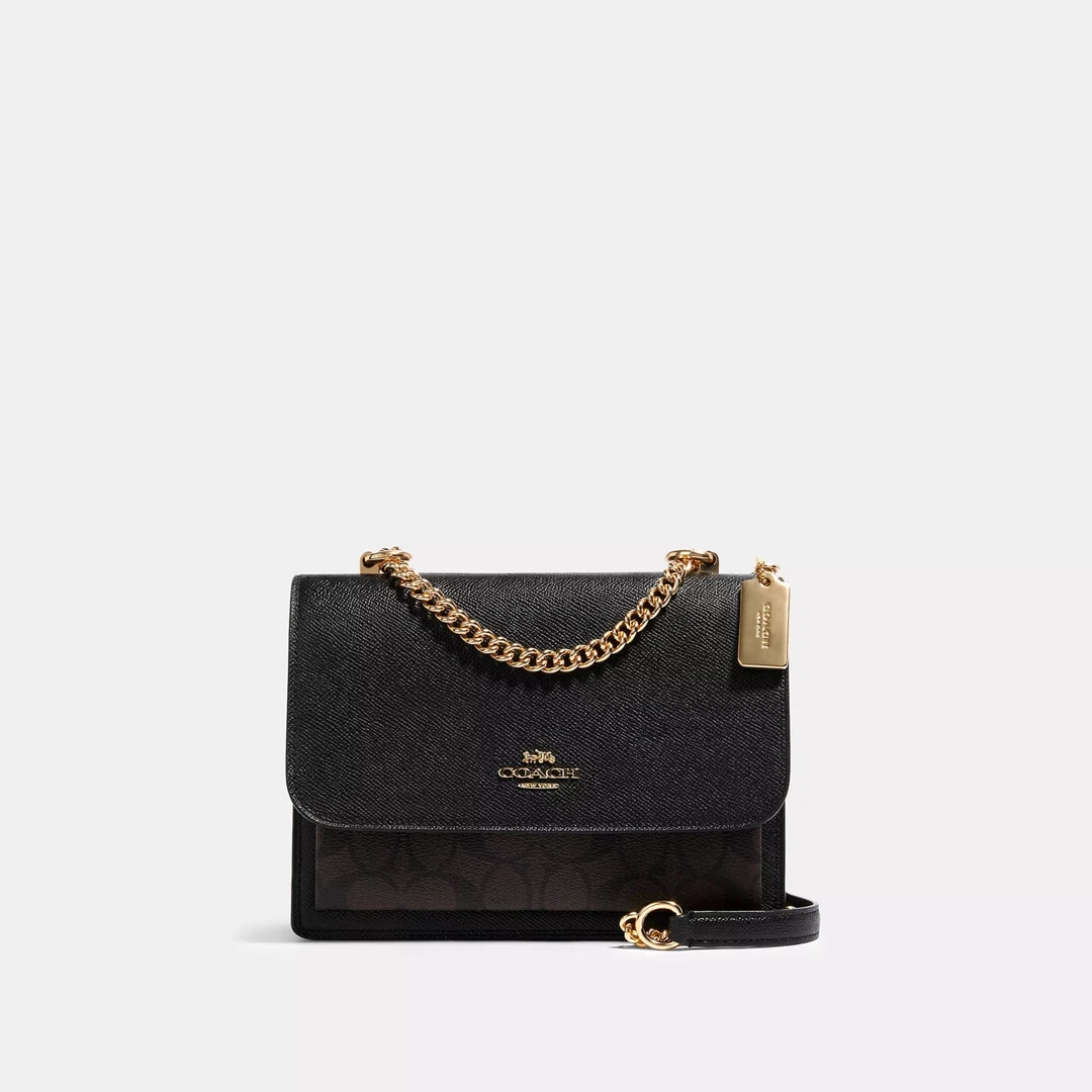 COACH/蔻驰Klare 21翻盖风琴包链条包91019 IMAA8(21*16*7cm）