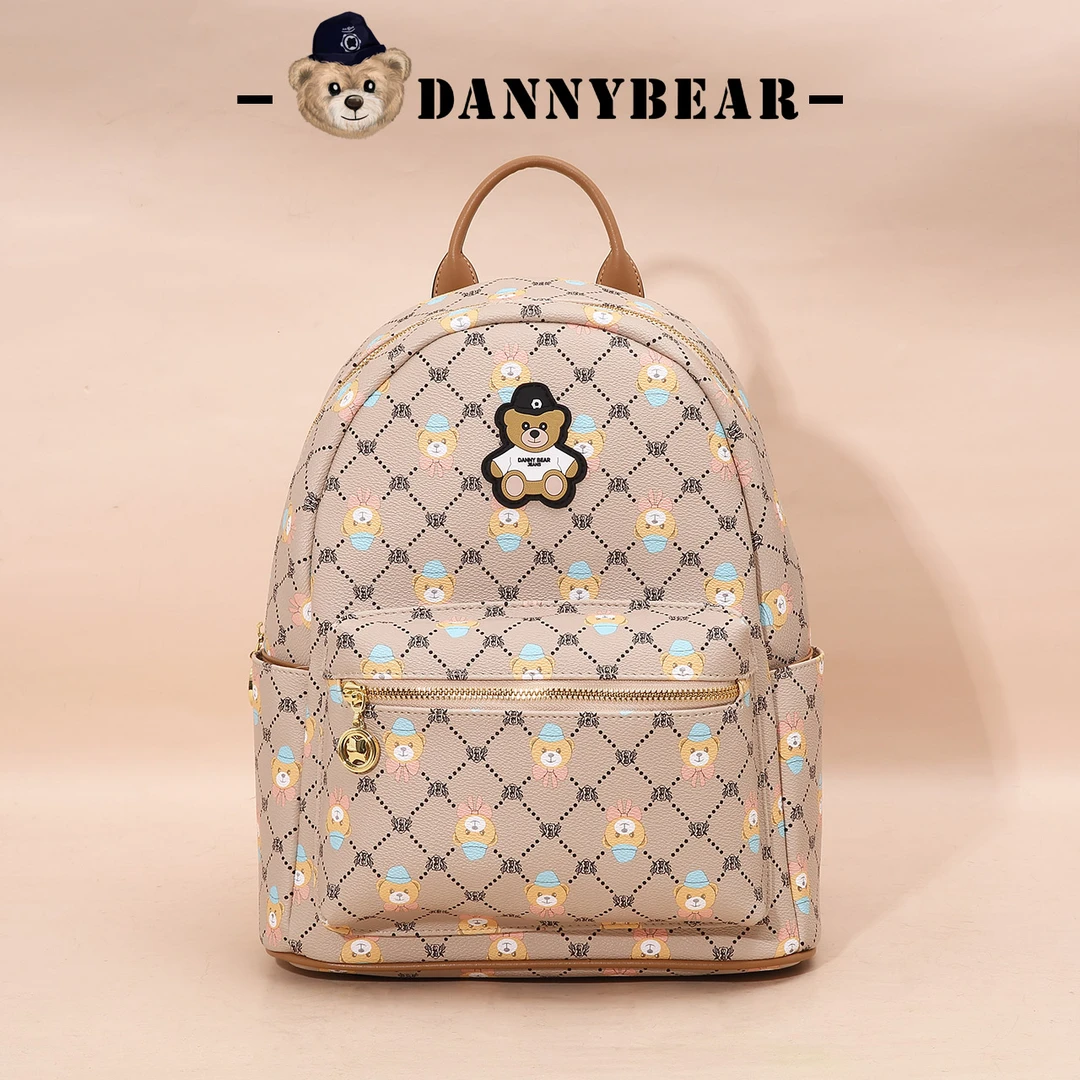 #S#丹尼熊休闲百搭轻奢时尚女士双肩背包DKB1116067-250K