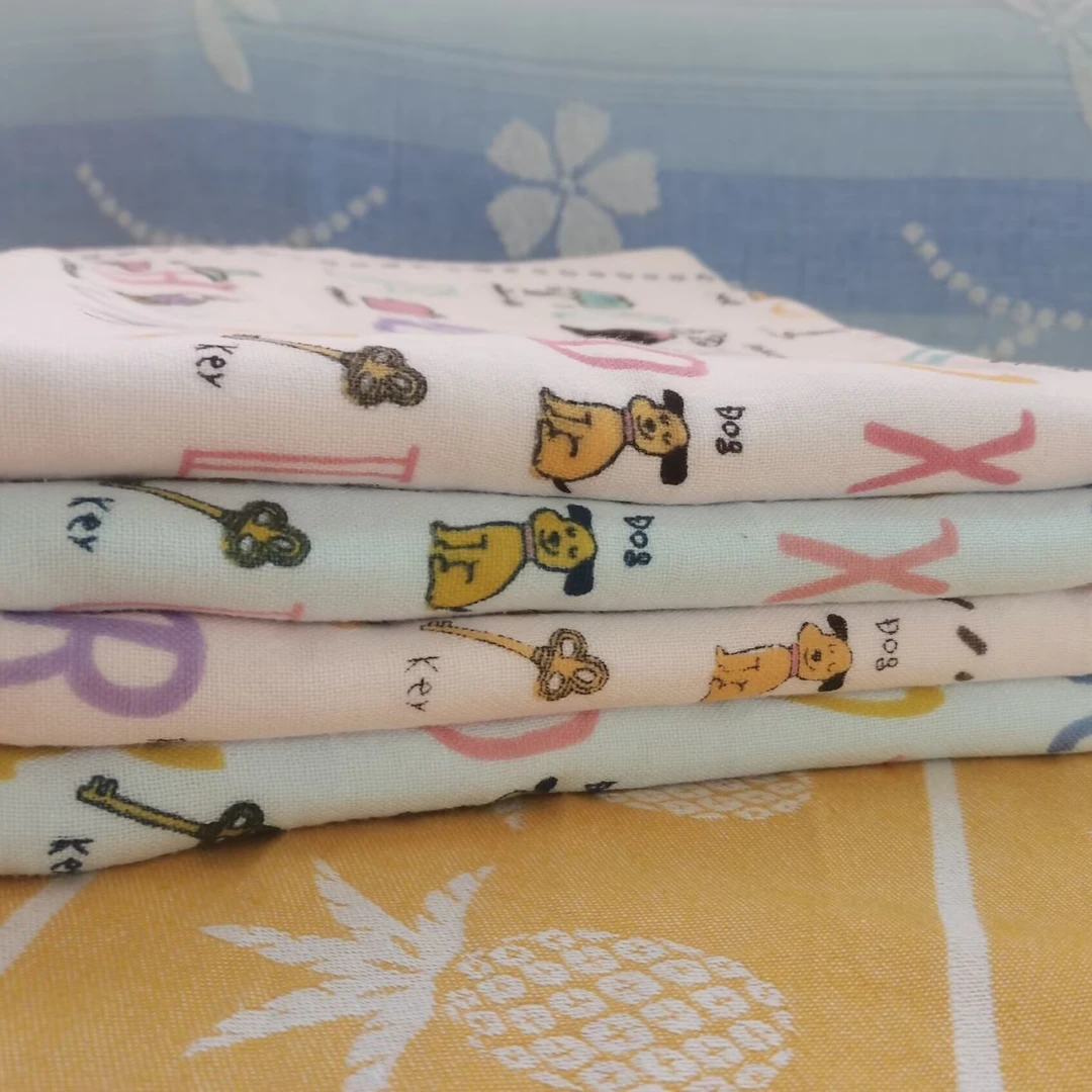 外贸 尾单 柔软 吸水 纯棉 纱布 毛圈 卡通款 小浴巾