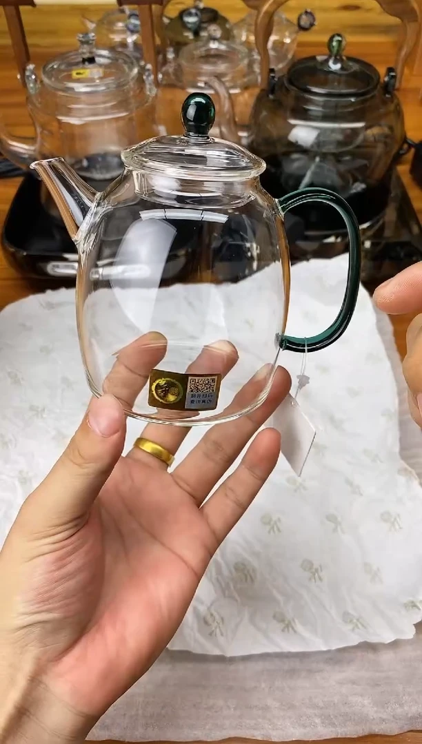 【闪购商品】禾器-宴臣壶-墨绿色