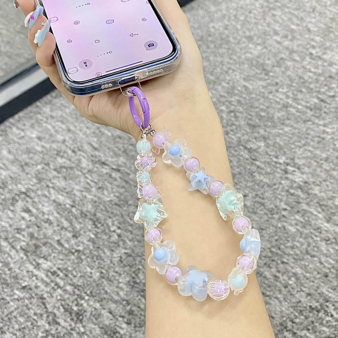 对对碰）手机挂链钥匙扣纯手工diy包挂卡通手机装饰挂绳手机壳吊绳