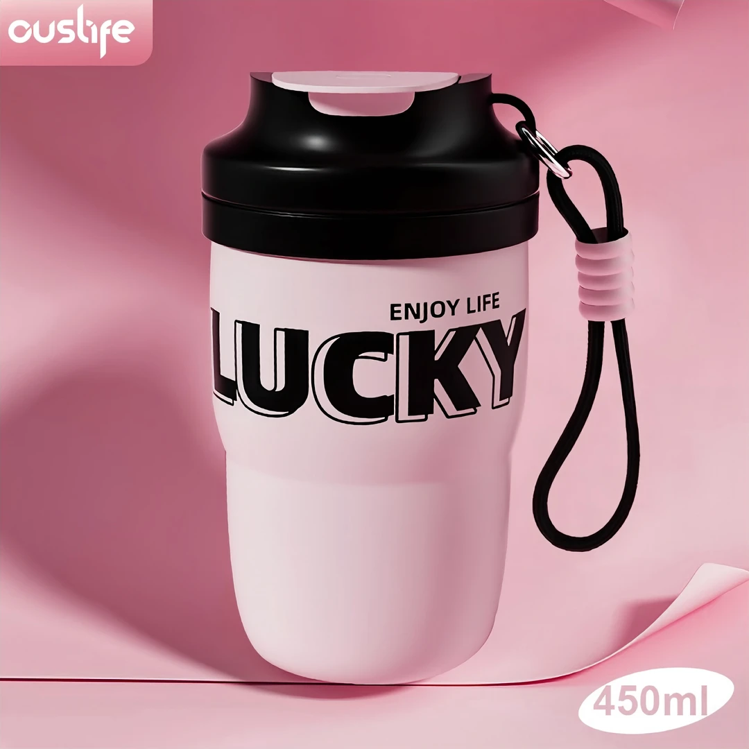 保温杯女生高颜值咖啡杯保温水杯316不锈钢正品大容量杯子吸管杯