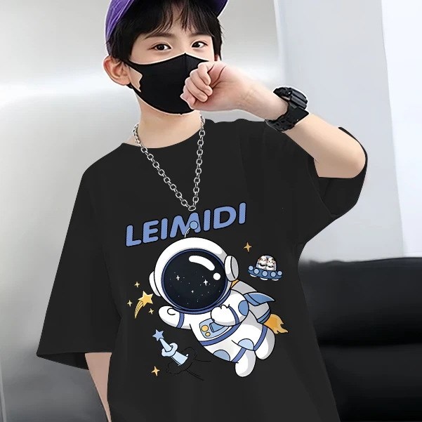 女童短袖t恤24新款夏装儿童洋气T恤半袖宝宝百搭夏季上衣潮春夏装