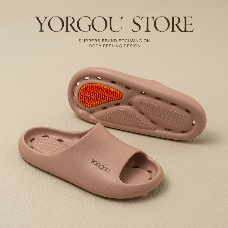 浴室推荐EVA漏水速干浴室加防滑底洗澡拖鞋居家轻便情侣1732凉拖