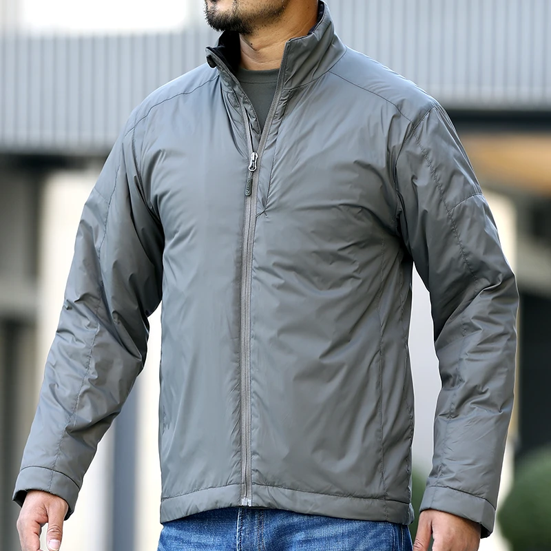 热反射战术棉服男士秋冬户外保暖防风御寒服滑雪冲锋棉衣外套