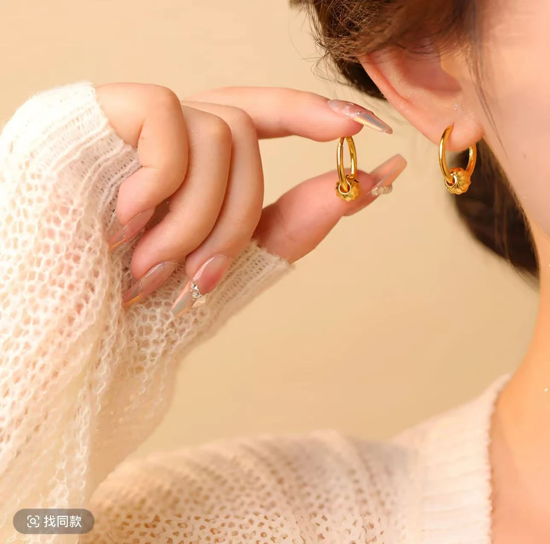 【不规则转运珠耳环】蛇年必备师傅推荐正品保证