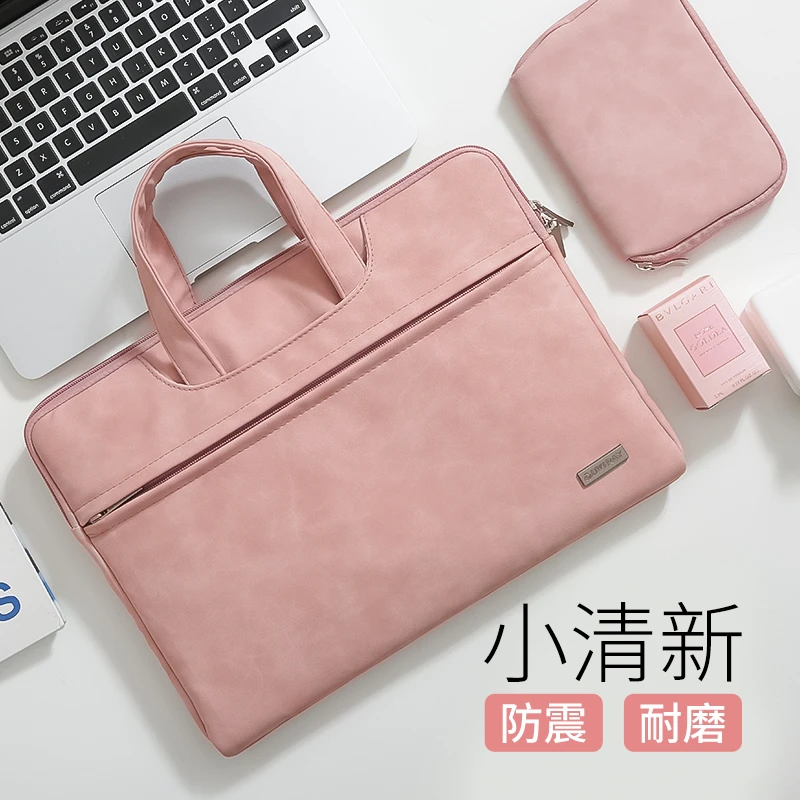 手提笔记本电脑包适用于苹果macbook华为matebook14内胆包荣耀air