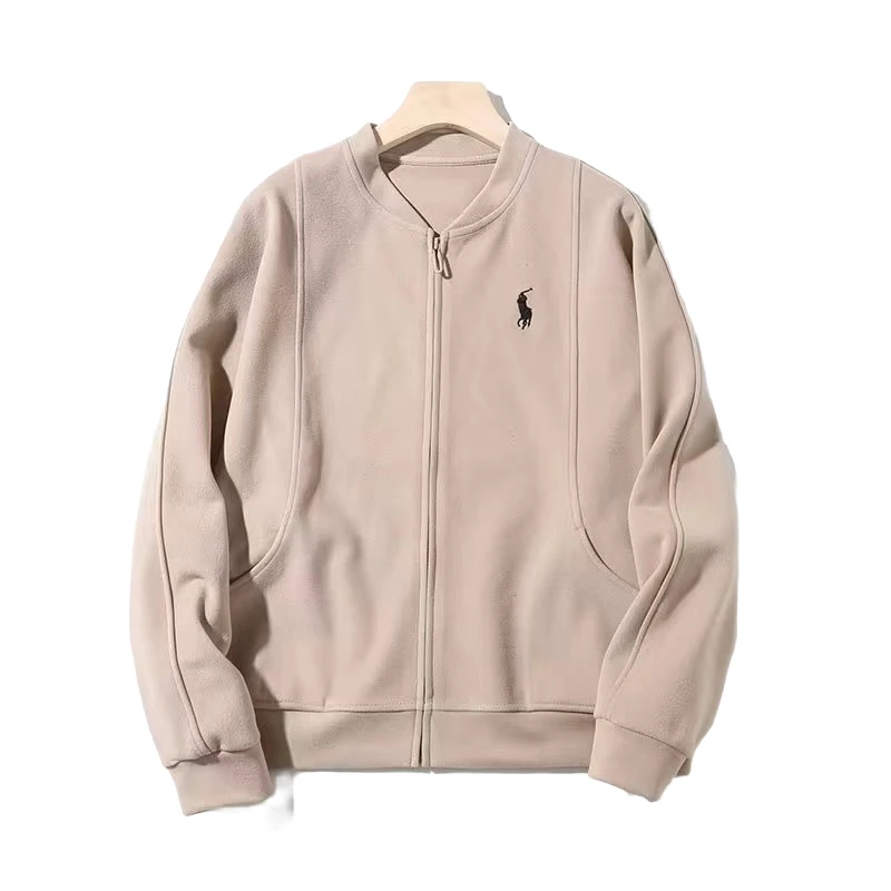 秋款刺绣宽松穆丝绒小开衫