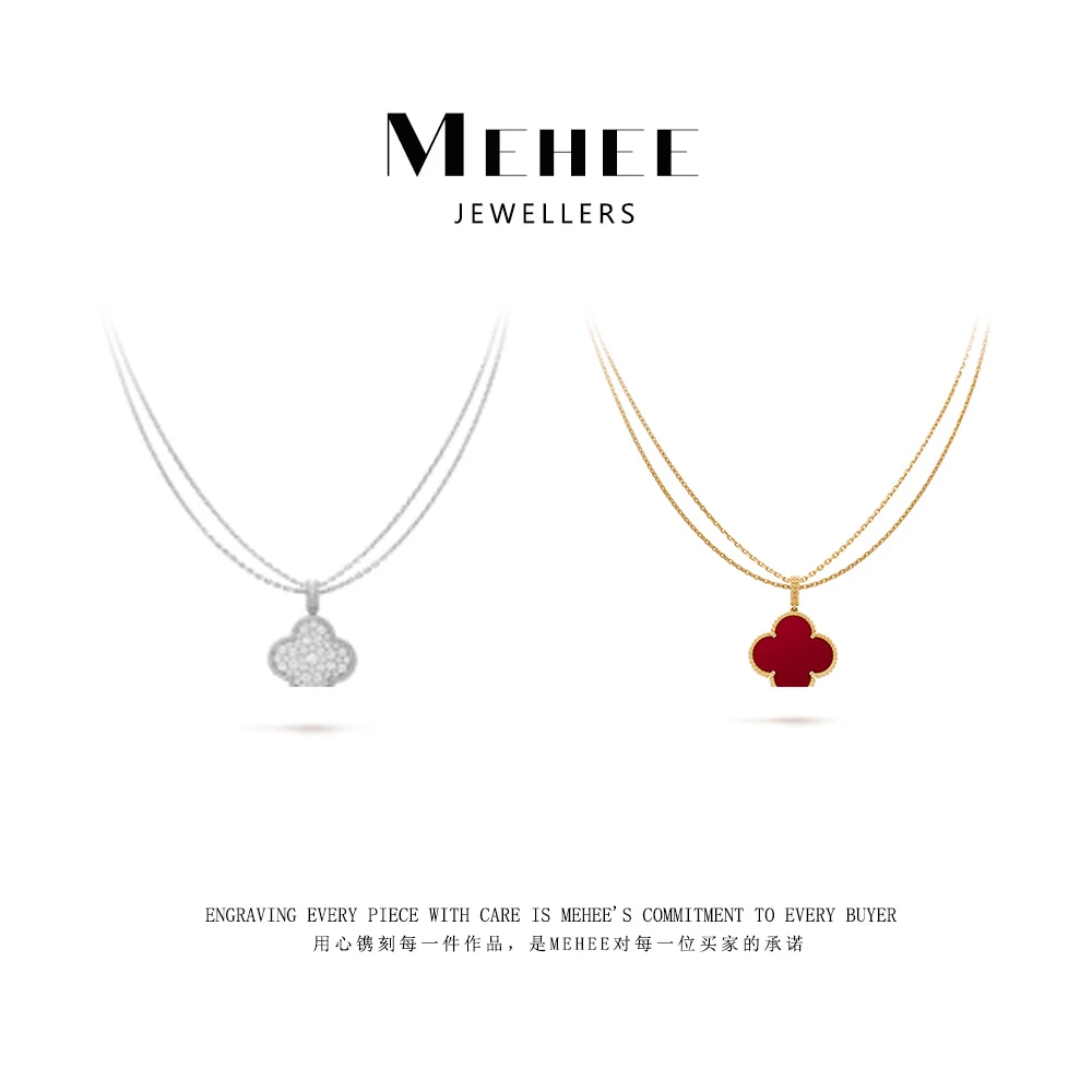 链子925银 MEHEE 【925银】大花项链 S153