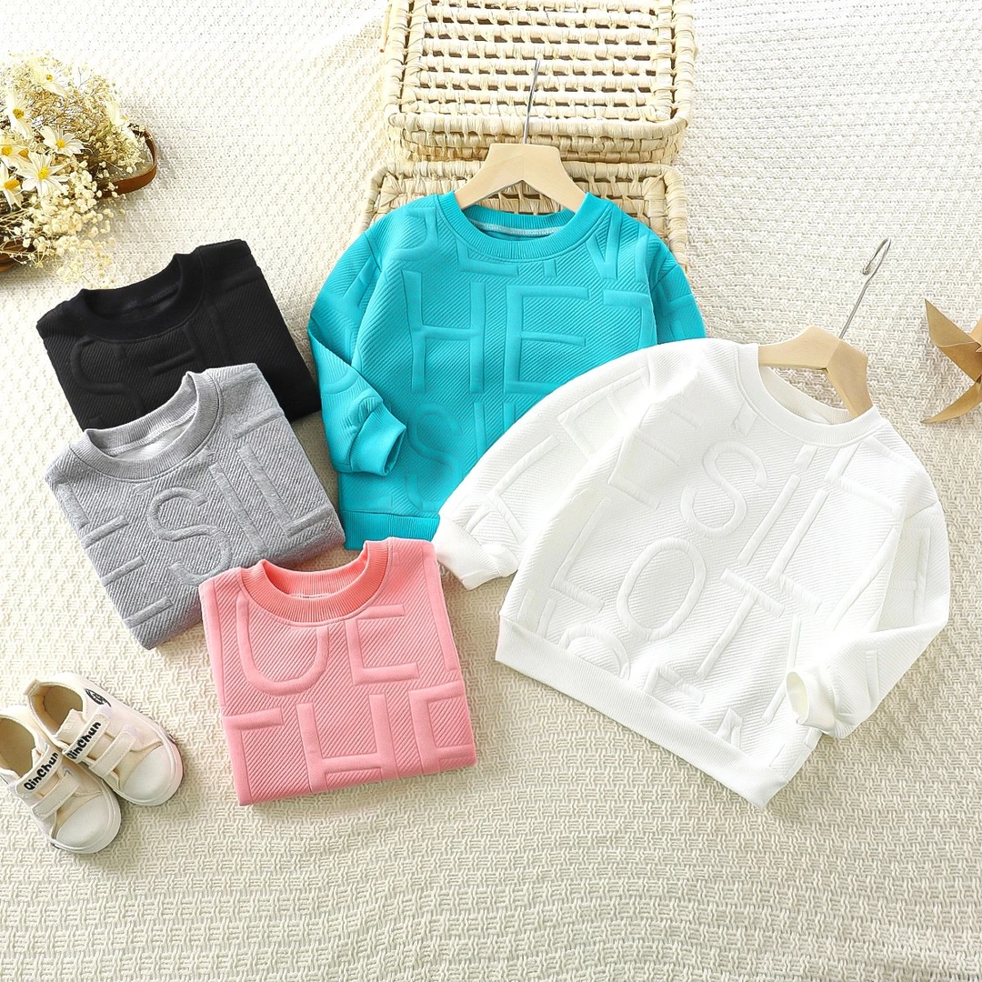 儿童卫衣2022秋冬新款韩版宝宝女童洋气冬季儿童小童上衣