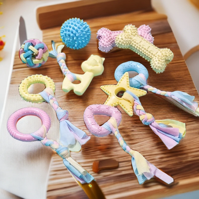 狗狗玩具狗咬胶橡胶球中小型幼犬泰迪博美宠物解闷神器耐咬磨牙棒