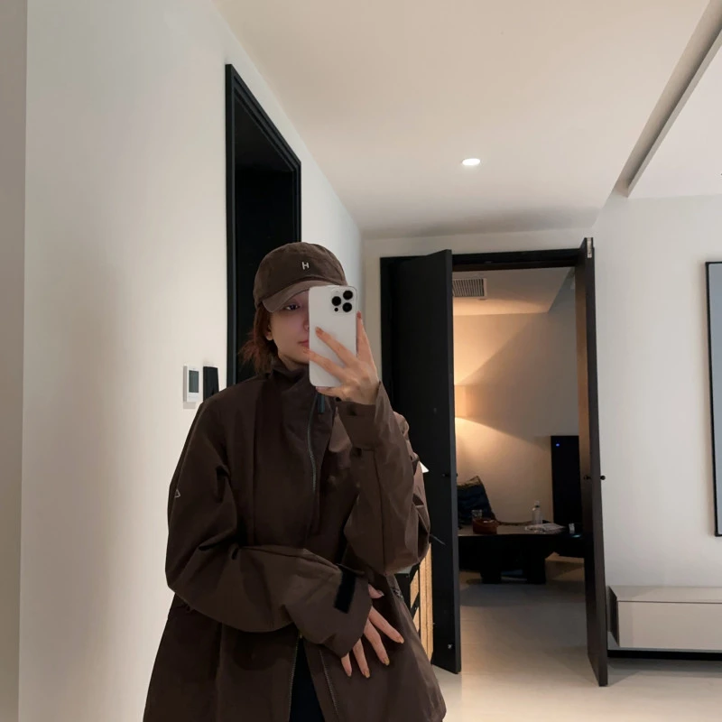 ［IAMMEIYA］--大骨架穿搭 银河旷野冲锋衣外套 51298