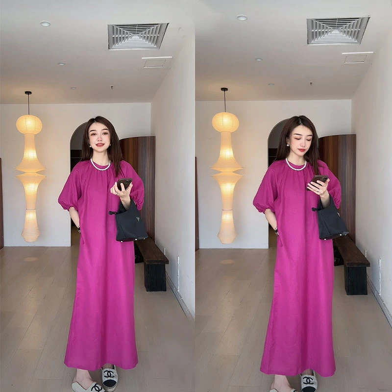 夏季时尚连衣裙长裙28908