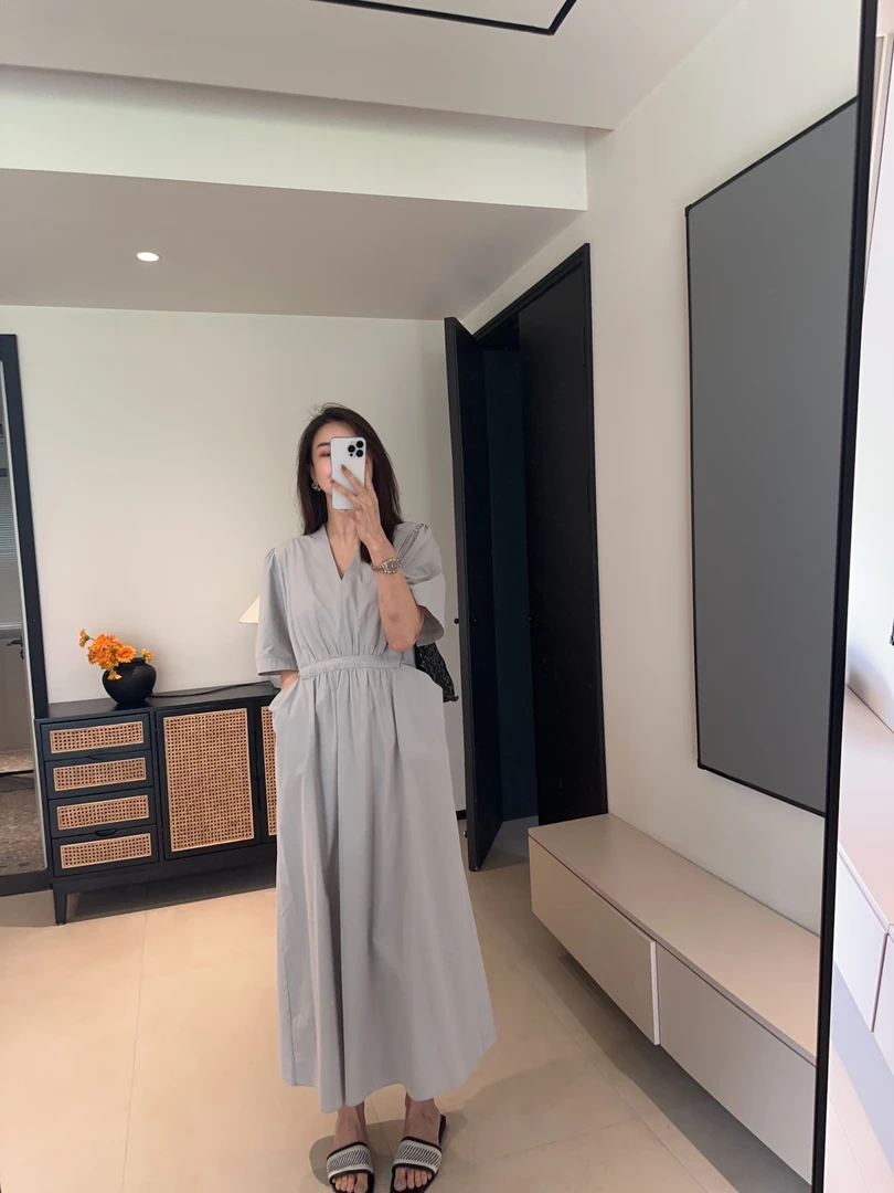 [IAMMEIYA] -大骨架穿搭-清海湖畔连衣裙5052