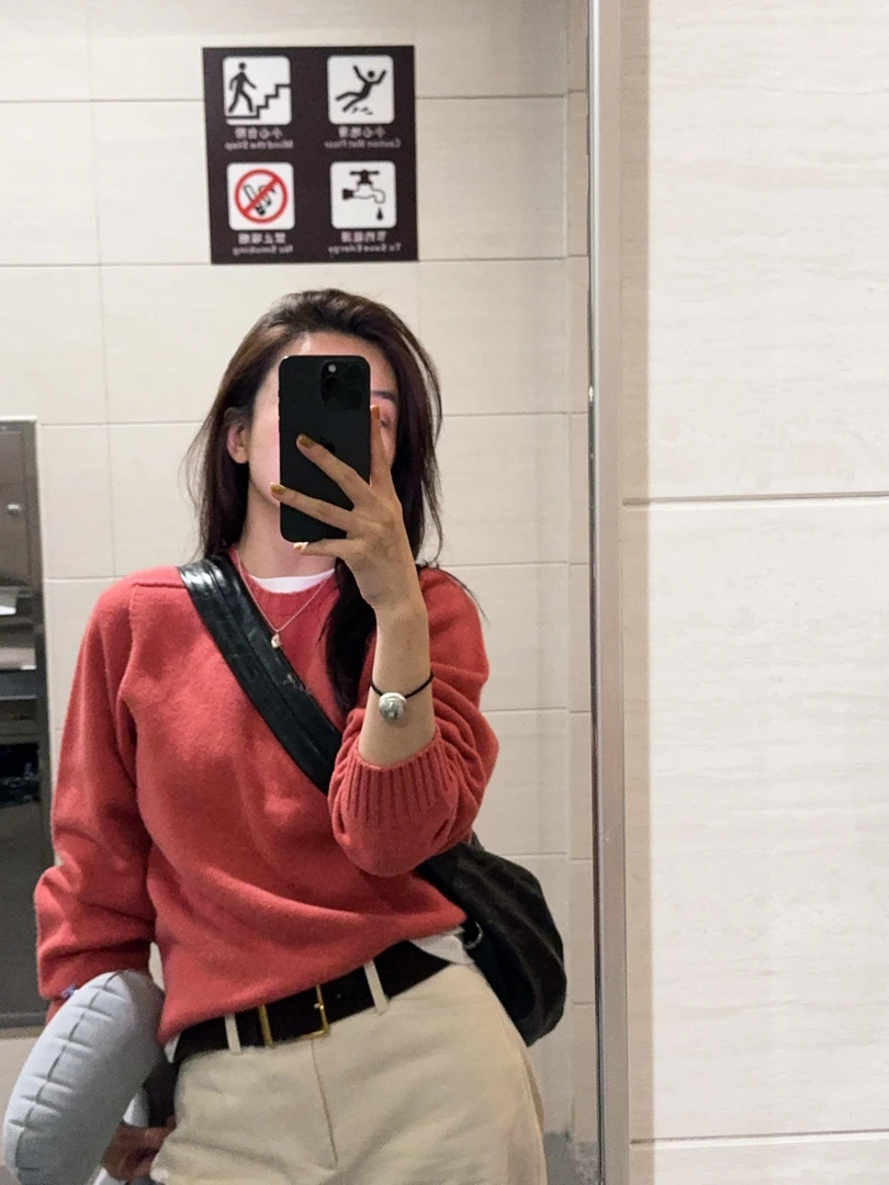 ［IAMMEIYA］-大骨架穿搭 绮梦 100%羊毛毛衣0810