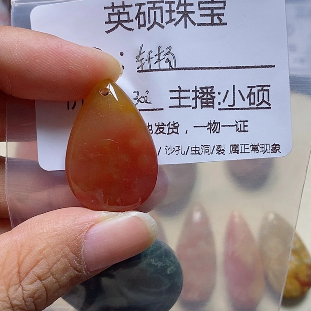 【闪购商品】硅化珊瑚（珊瑚玉）颈饰未镶嵌轩*