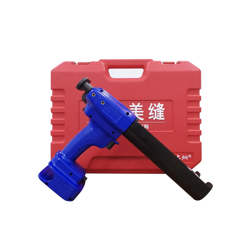 壹家耐上炯电动美缝胶枪美缝剂全套施工工具全自动轻便款美缝打胶