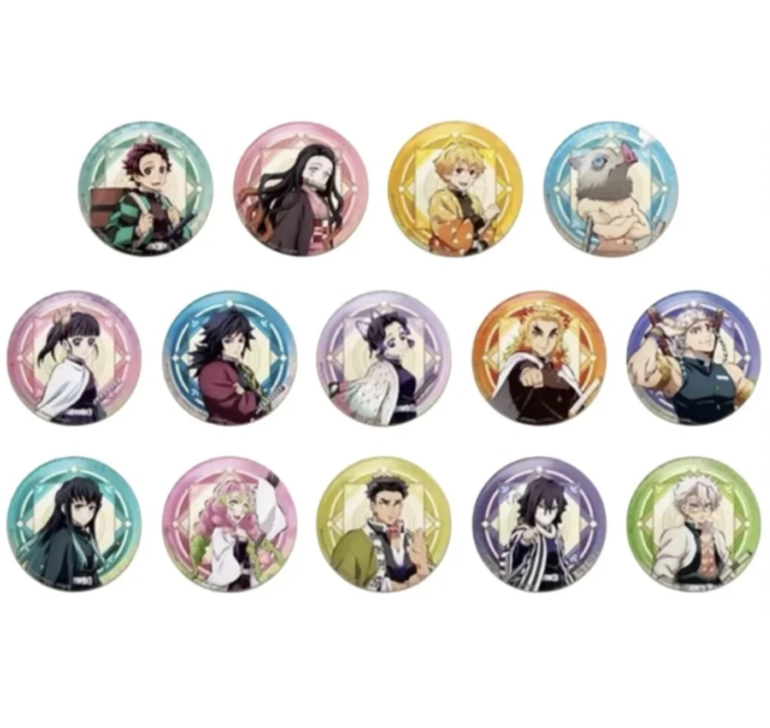 【官谷】正版鬼灭 次元波板主题 吧唧二次元75mm徽章周