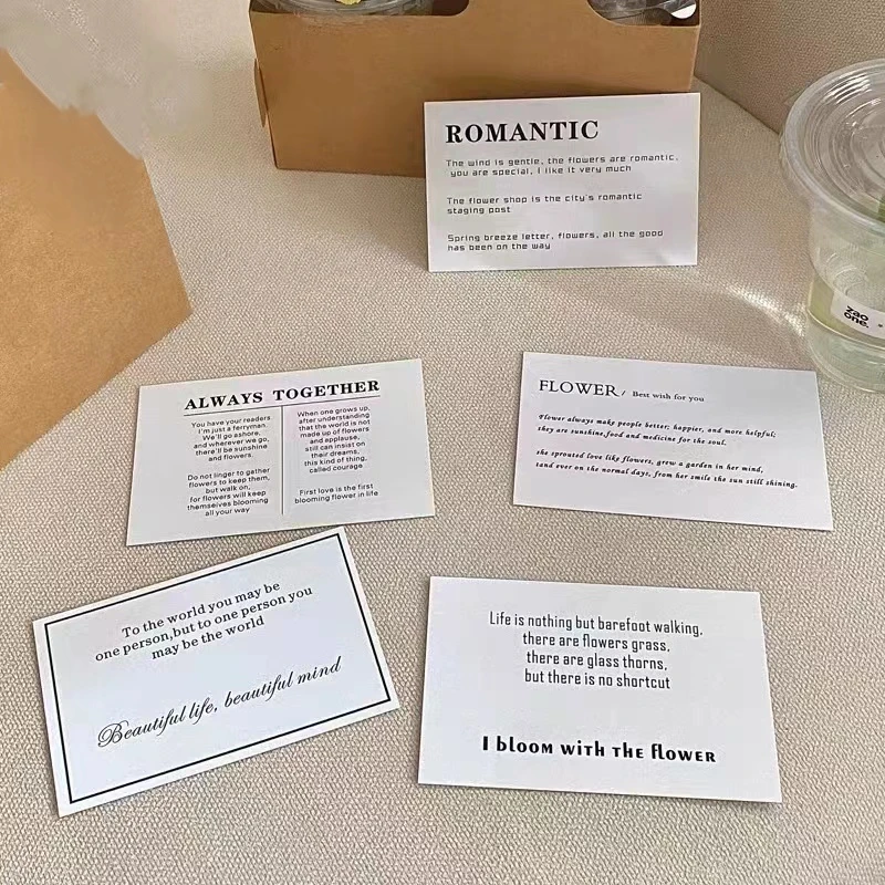 【1帮1】简约英文花艺片款式多花艺常用花店包花纸包花纸